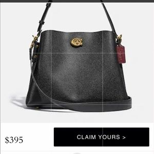 Coach Handbag_ used about twice. So basically new.